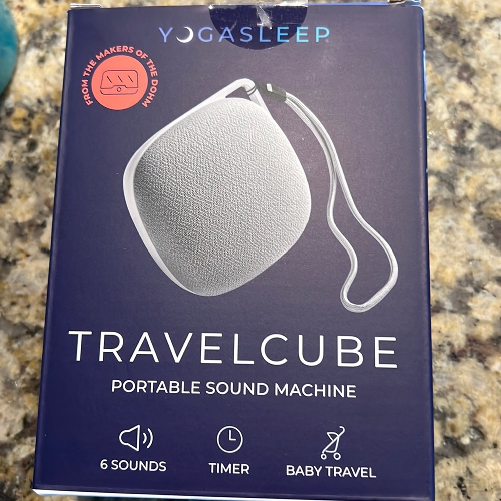 Travel Cube Portable Sound Machine